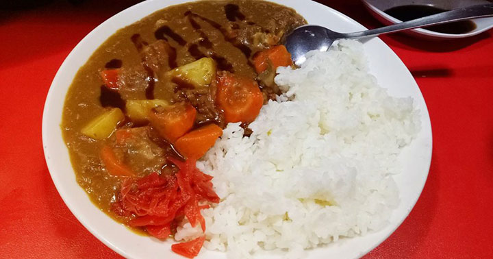 Menu Yoiko Vegetable Curry Rice